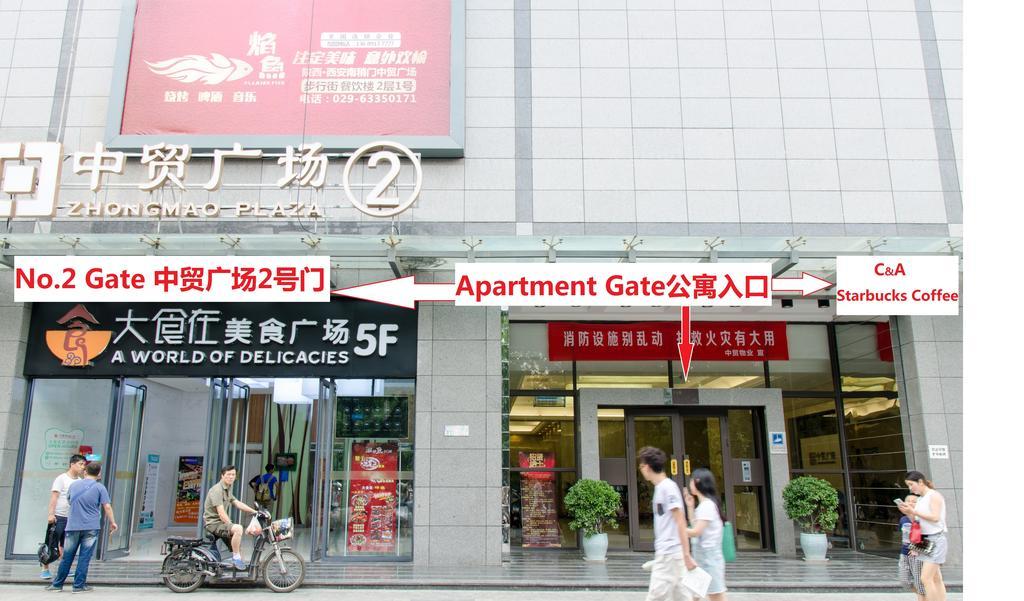 Mark And Henry Apartment Xi'An South Gate/City Wall Экстерьер фото